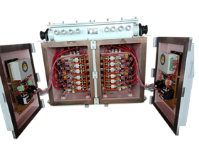 煤礦風機用隔爆兼本質安全型雙電源真空電磁起動器系列QJZ4-2×200/1140(660、380）SF